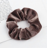 Scrunchie gumka do włosów 1szt khaki