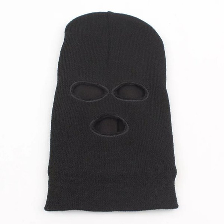 Kominiarka  balaclava komin czarna