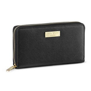 Skórzany portfel czarny