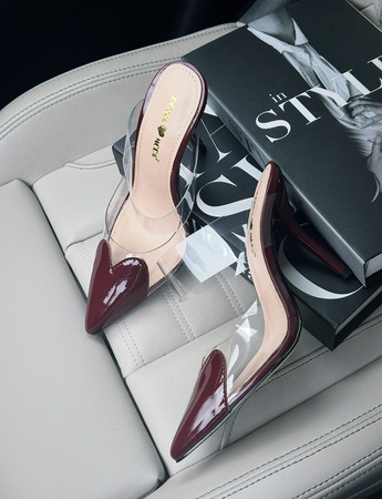 High-heeled gladiator sandals 