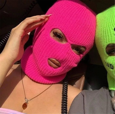 Kominiarka  balaclava komin czarna