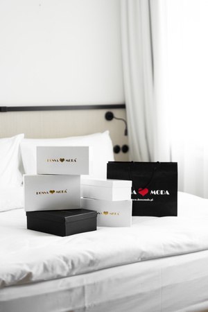 Czarne botki na platformie PREORDER 