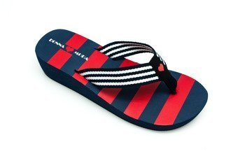 Klapki japonki red/navy DM