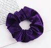 Scrunchie gumka do włosów 1szt fiolet
