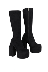 High-heeled gladiator sandals