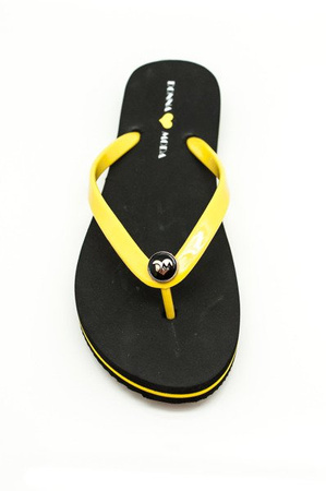 Klapki japonki yellow/black DM