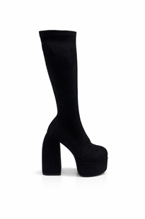 High-heeled gladiator sandals