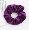 Scrunchie gumka do włosów 1szt fiolet