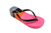 Klapki japonki pink/grey/orange DM
