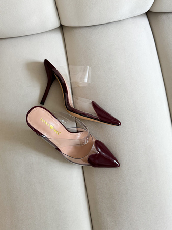 High-heeled gladiator sandals 