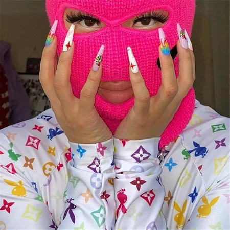 Kominiarka  balaclava komin czarna