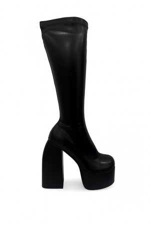 High-heeled gladiator sandals 