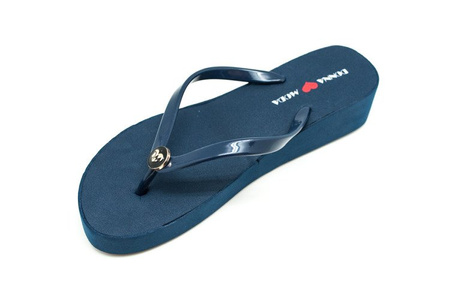 Klapki japonki navy blue DM