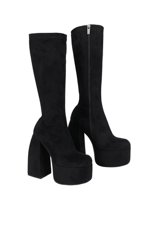 High-heeled gladiator sandals