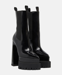 High-heeled gladiator sandals