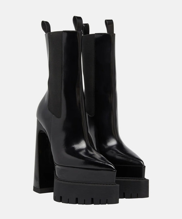 High-heeled gladiator sandals 