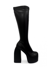 High-heeled gladiator sandals