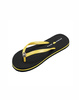 Klapki japonki neonowe yellow/black DM