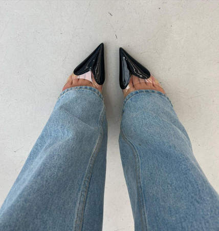 High-heeled gladiator sandals 