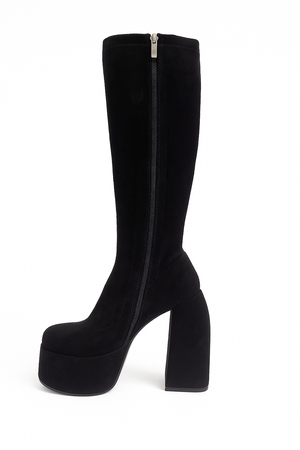 High-heeled gladiator sandals 