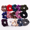 Scrunchie gumka do włosów 1szt fiolet
