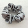 GUMKA scrunchie aksamitka satyna szara