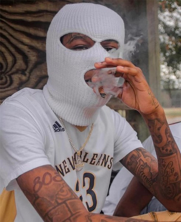 Kominiarka  balaclava komin czarna