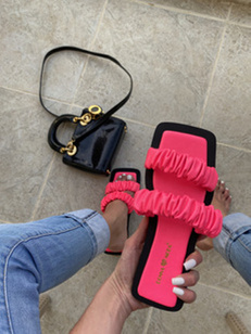 Klapki na złotym obcasie Snake heels dm białe